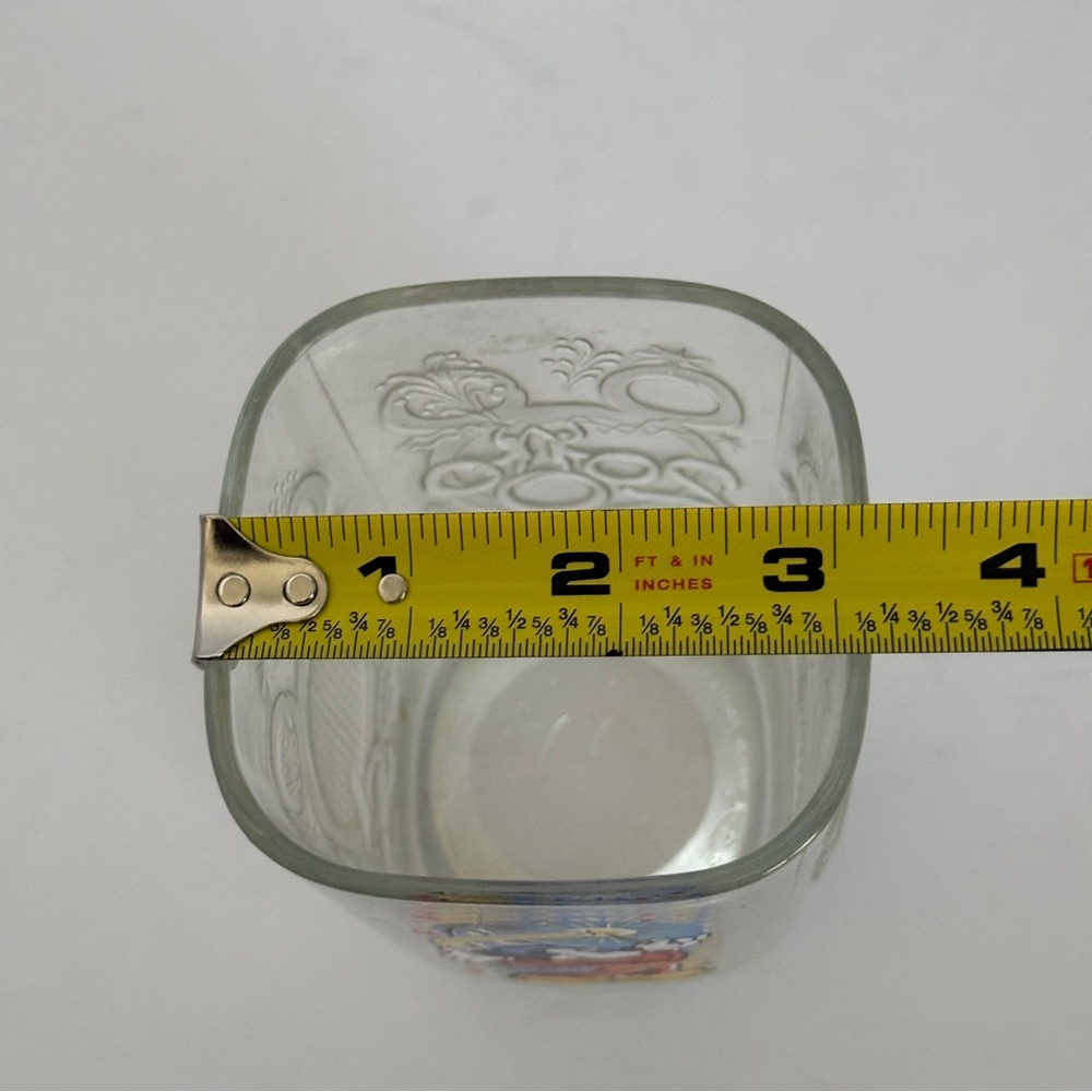 Walt Disney World Mickey Mouse Epcot Wizard Beverage Glass McDonalds 2000 RARE - Picture 8 of 8